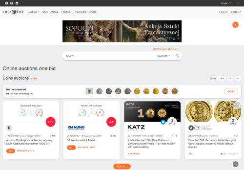 ONE.BID SPÓŁKA Z OGRANICZONĄ ODPOWIEDZIALNOŚCIĄ