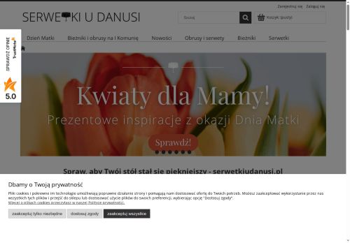 Serwetki u Danusi Adrianna Andrzejewska