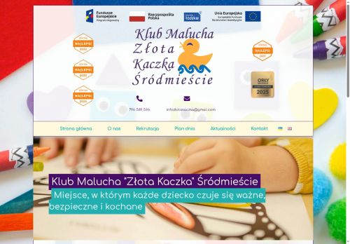 Klub Malucha Złota Kaczka- Śródmieście